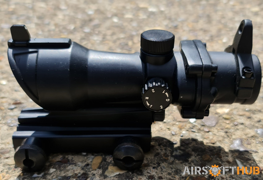 ACM ACOG style sight - Used airsoft equipment