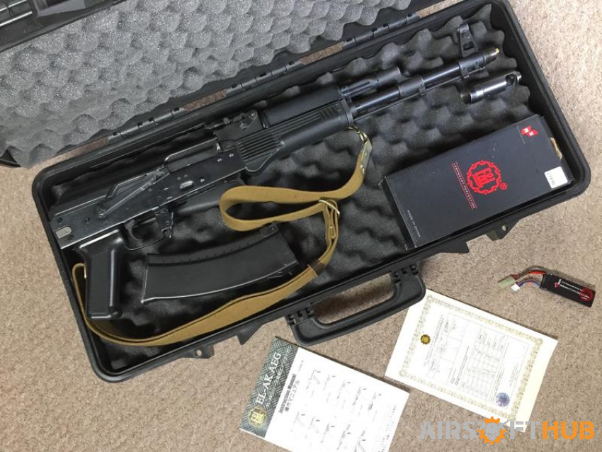 E&L AK-74 with case - Used airsoft equipment