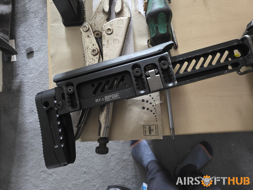 GHK AK74U/ AK74 - Used airsoft equipment