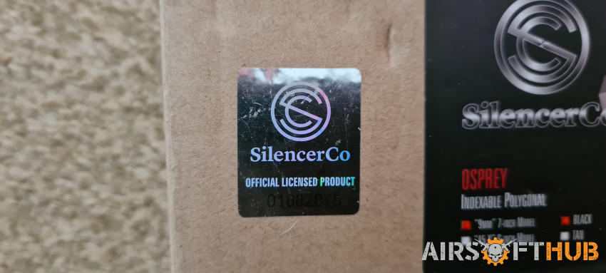 SilencerCo liscenced osprey su - Used airsoft equipment