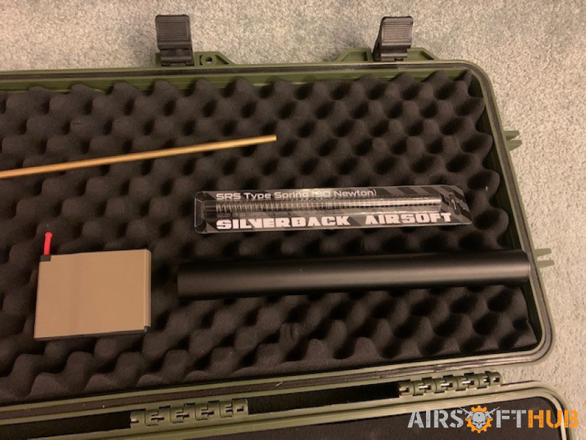 SILVERBACK SRS A1 22" BARREL - Used airsoft equipment