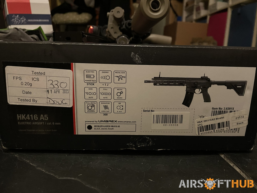 VFC416A5 SOLD - Used airsoft equipment