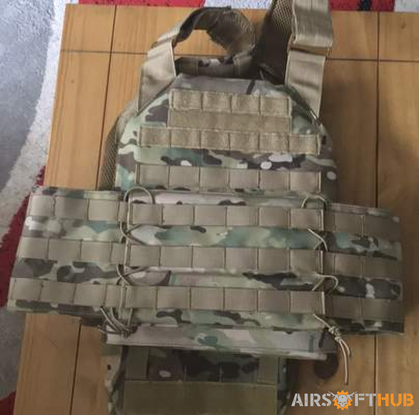 Plate carrier multicam - Used airsoft equipment