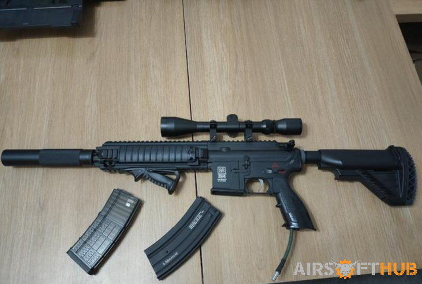 Upgraded HPA Specna Arms HK416 - Used airsoft equipment