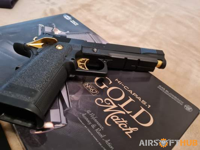 TM HI-CAPA Gold Match - Used airsoft equipment