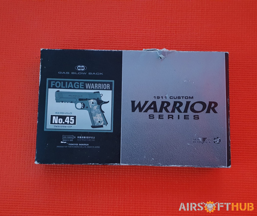 Tokyo Marui Foliage Warrior GB - Used airsoft equipment