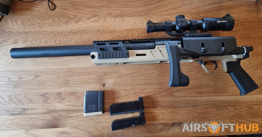 Spr300 Pro Sniper Rifle - Tan - Used airsoft equipment