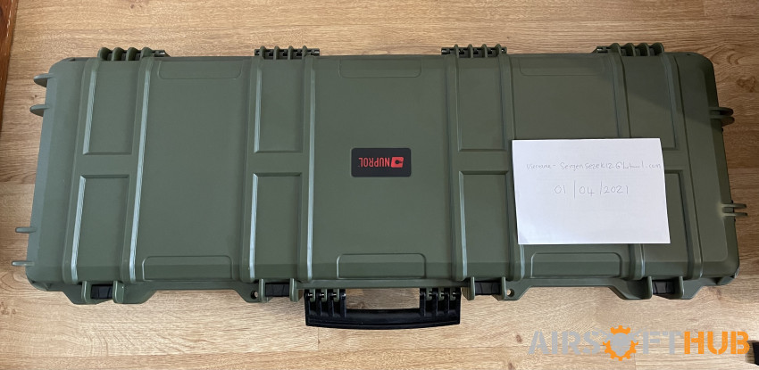 Nuprol Large Case - Used airsoft equipment