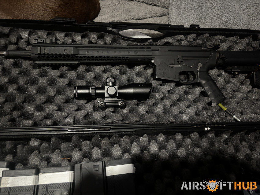Kings arms black rain hpa - Used airsoft equipment