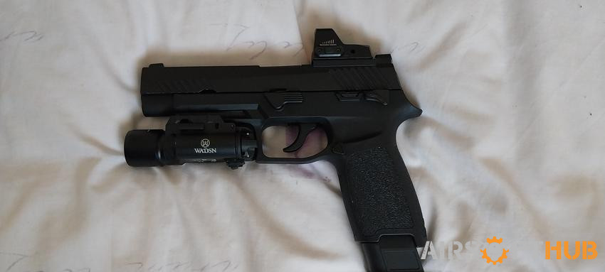 aeg M17 gbb pistol - Used airsoft equipment