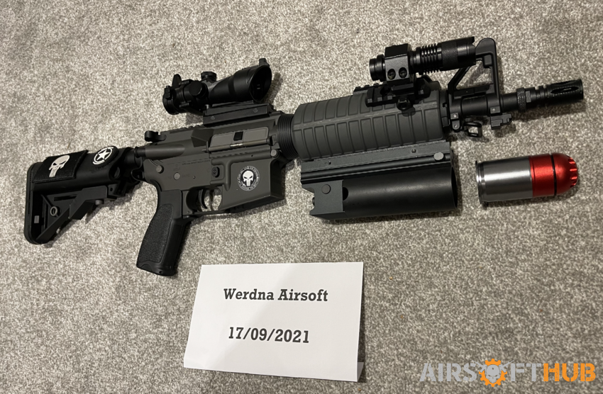 Specna Arms SA-EO2-Gray - Like - Used airsoft equipment