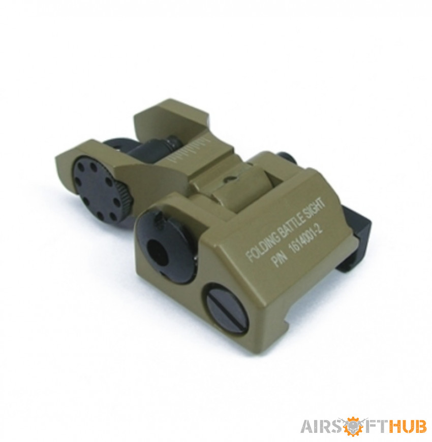 King Arms Folding Battle Sight - Used airsoft equipment