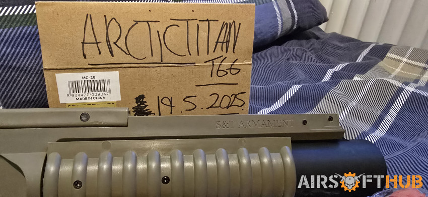 S&T M203 short - Tan - Used airsoft equipment