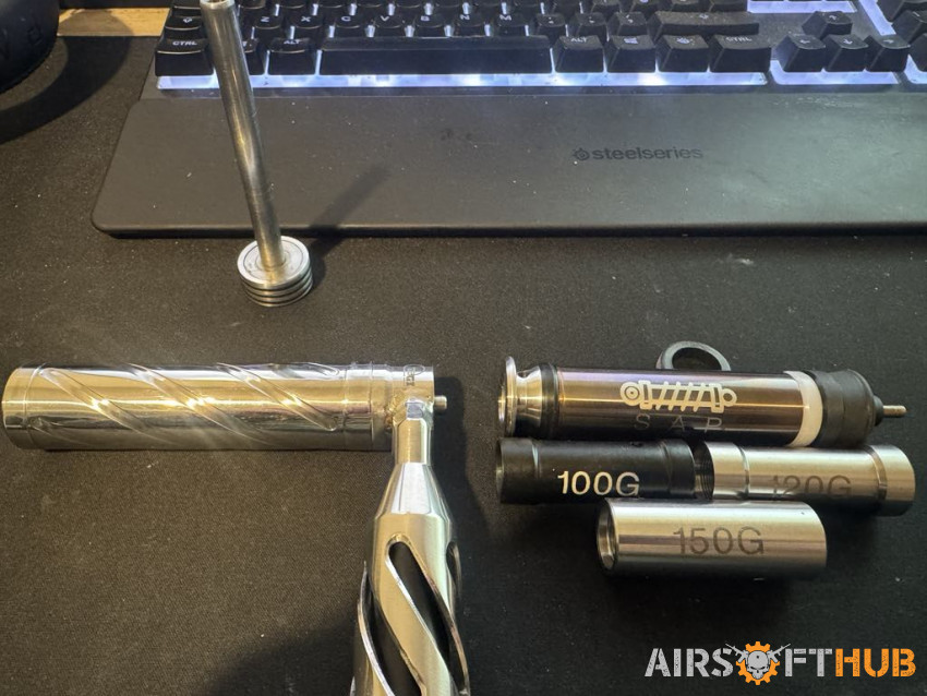 SRS Edgi sap and cylinder - Used airsoft equipment