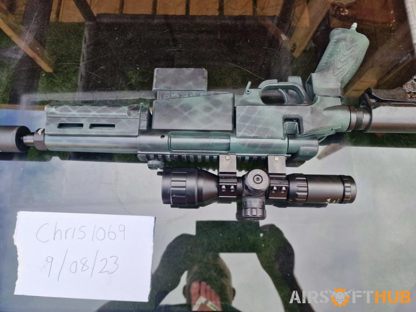 Ares as03 hpa sniper - Used airsoft equipment