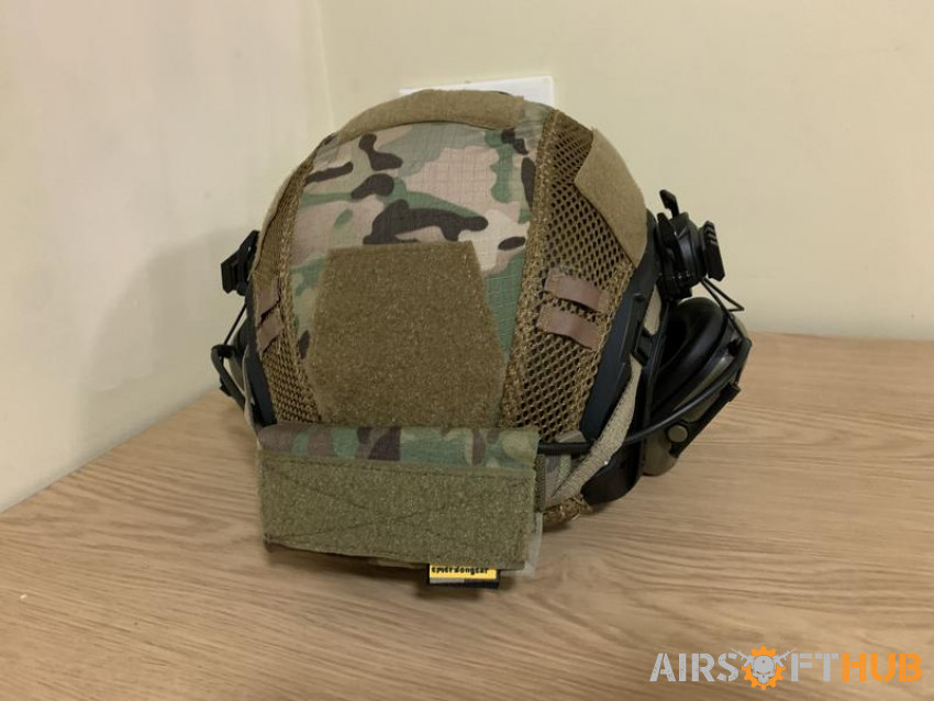 Helmet set up - Used airsoft equipment