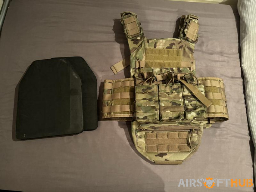 One Tigris Plate Carrier - Used airsoft equipment