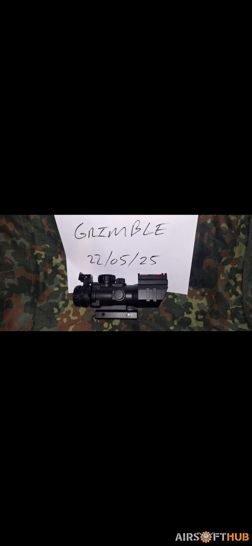 4 x 32 scope - Used airsoft equipment