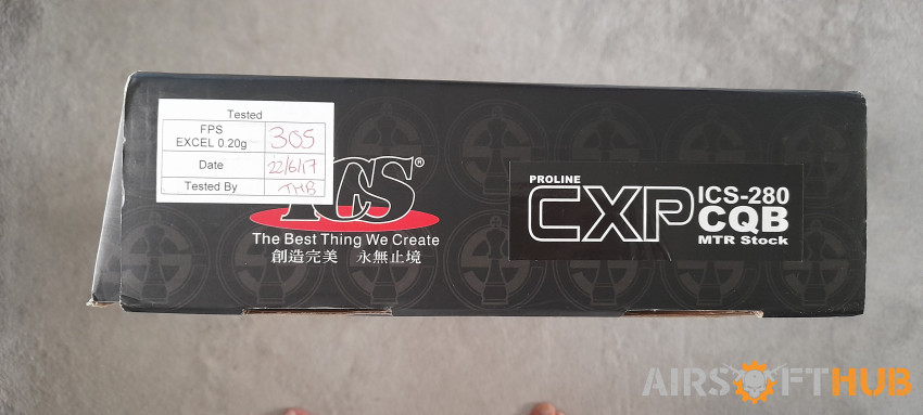 ICS CXP "SILVER SHADOW" RIFLE - Used airsoft equipment