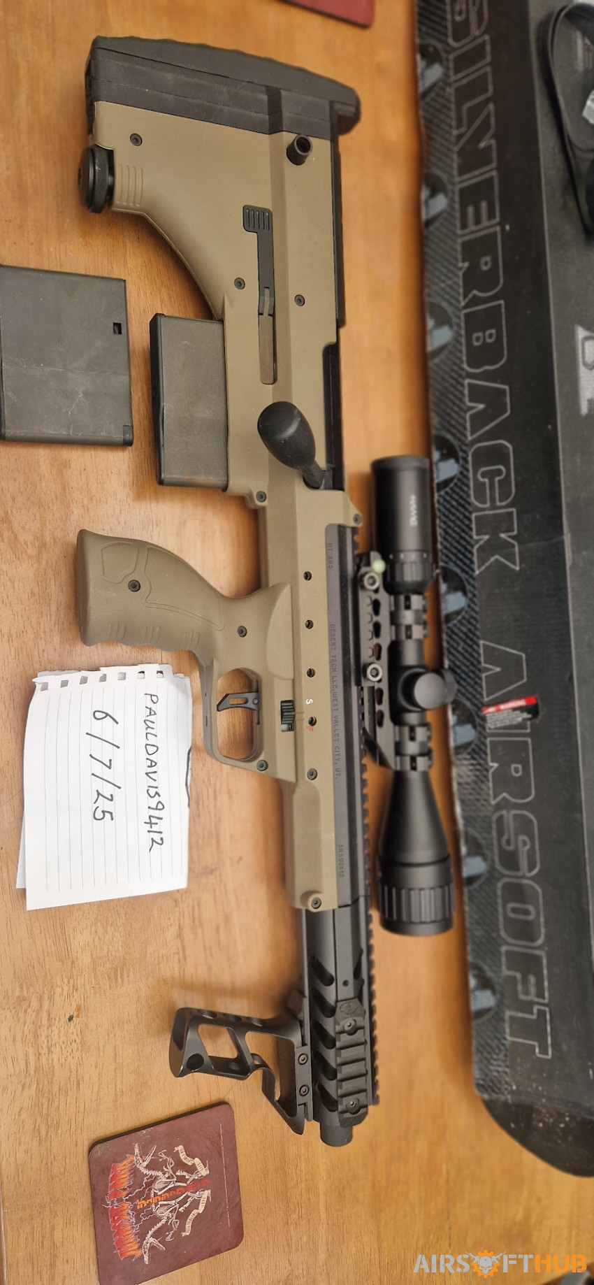 Silverback SRS-A1 Sniper rifle - Used airsoft equipment
