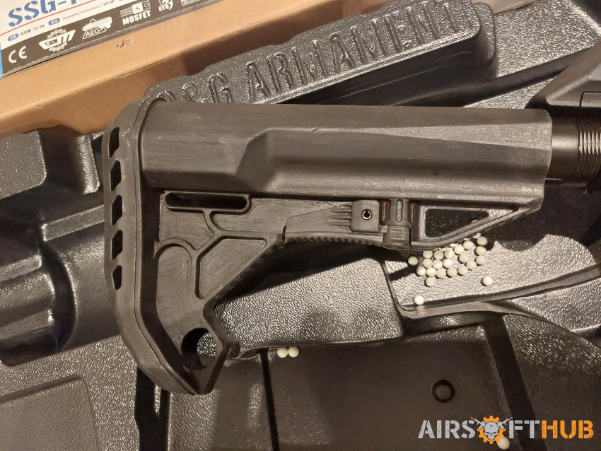 Ssg1 g&g m4 upgraded - Used airsoft equipment