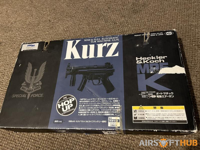Heckler&Koch Mp5 Kurtz TM - Used airsoft equipment