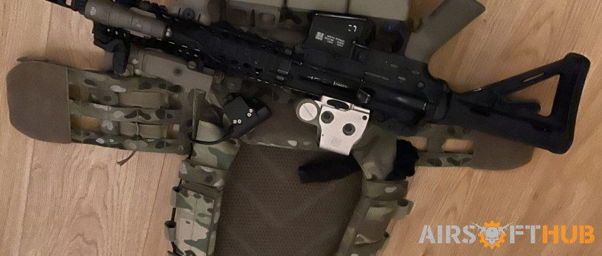 MK18 M4, and Warrior recon Pla - Used airsoft equipment