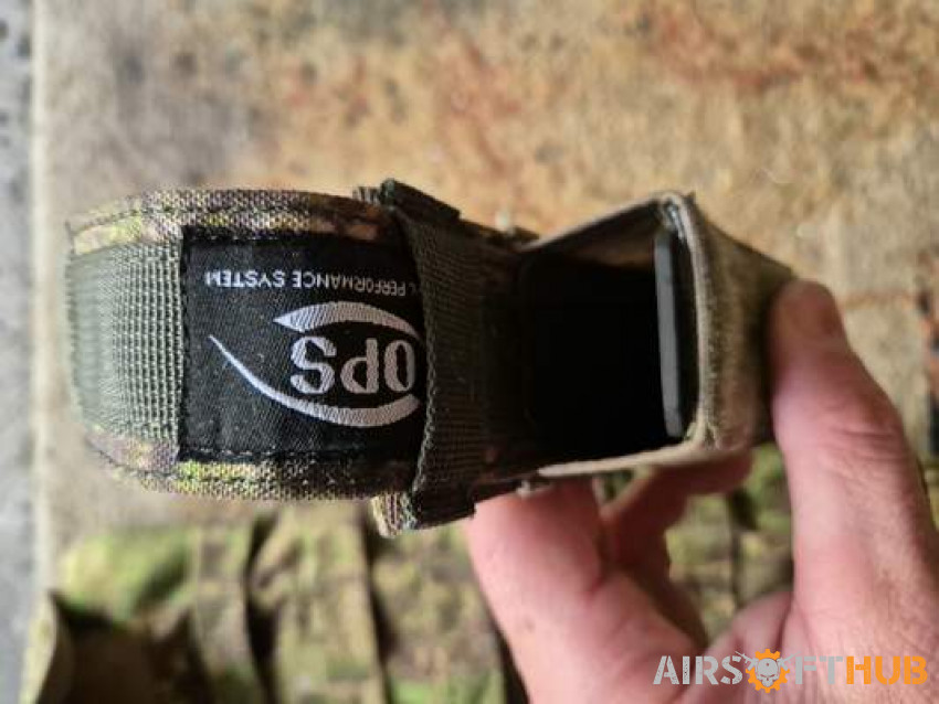 Pencott ataka hydration,pistol - Used airsoft equipment