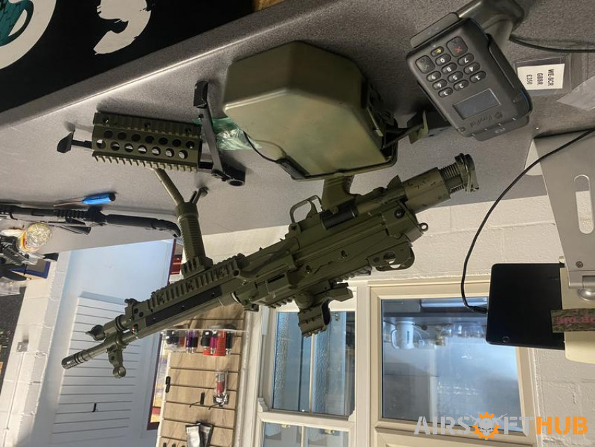 Cybergun M249 Para (upgraded) - Used airsoft equipment