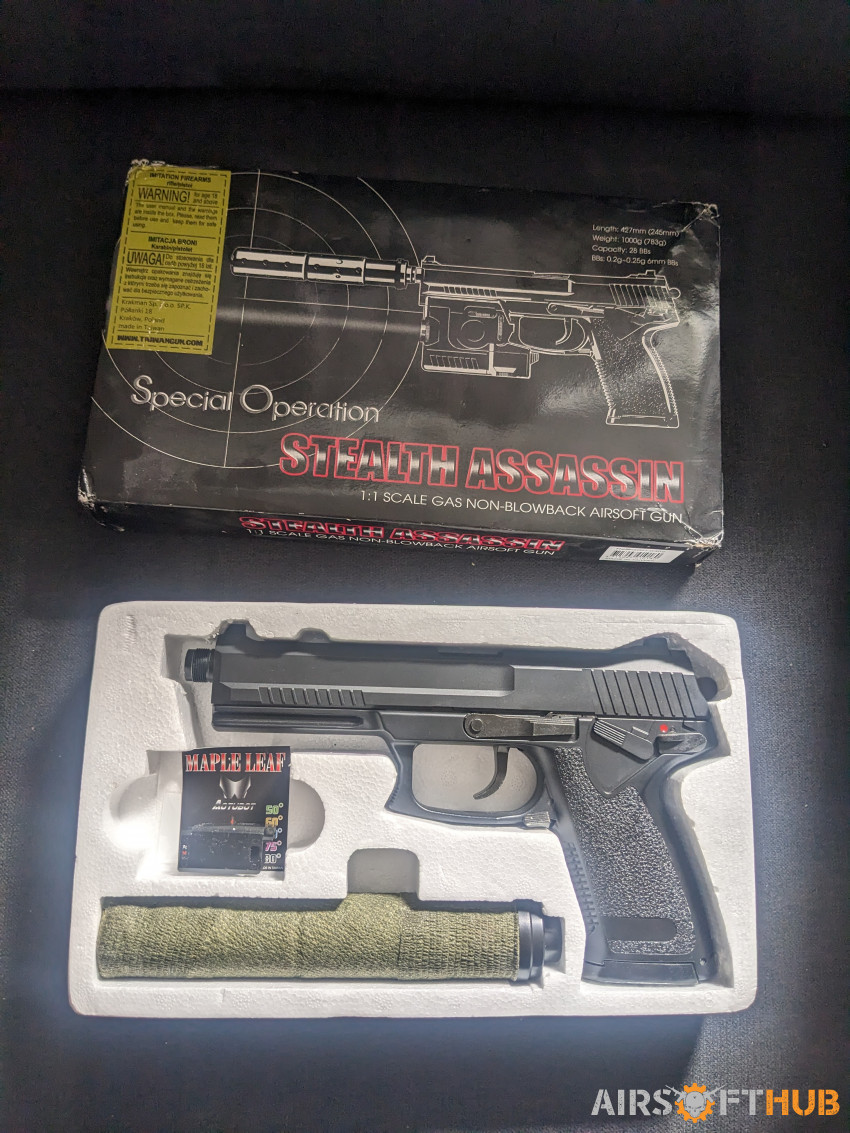 MK23 nbb pistol - Used airsoft equipment
