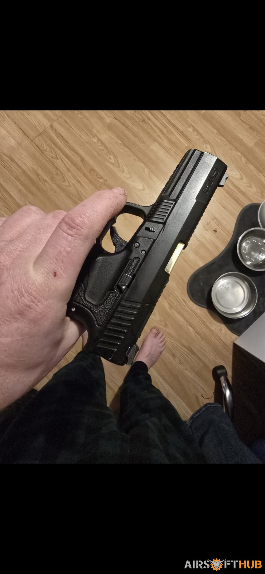 WE Tactical Glock 17 plus site - Used airsoft equipment