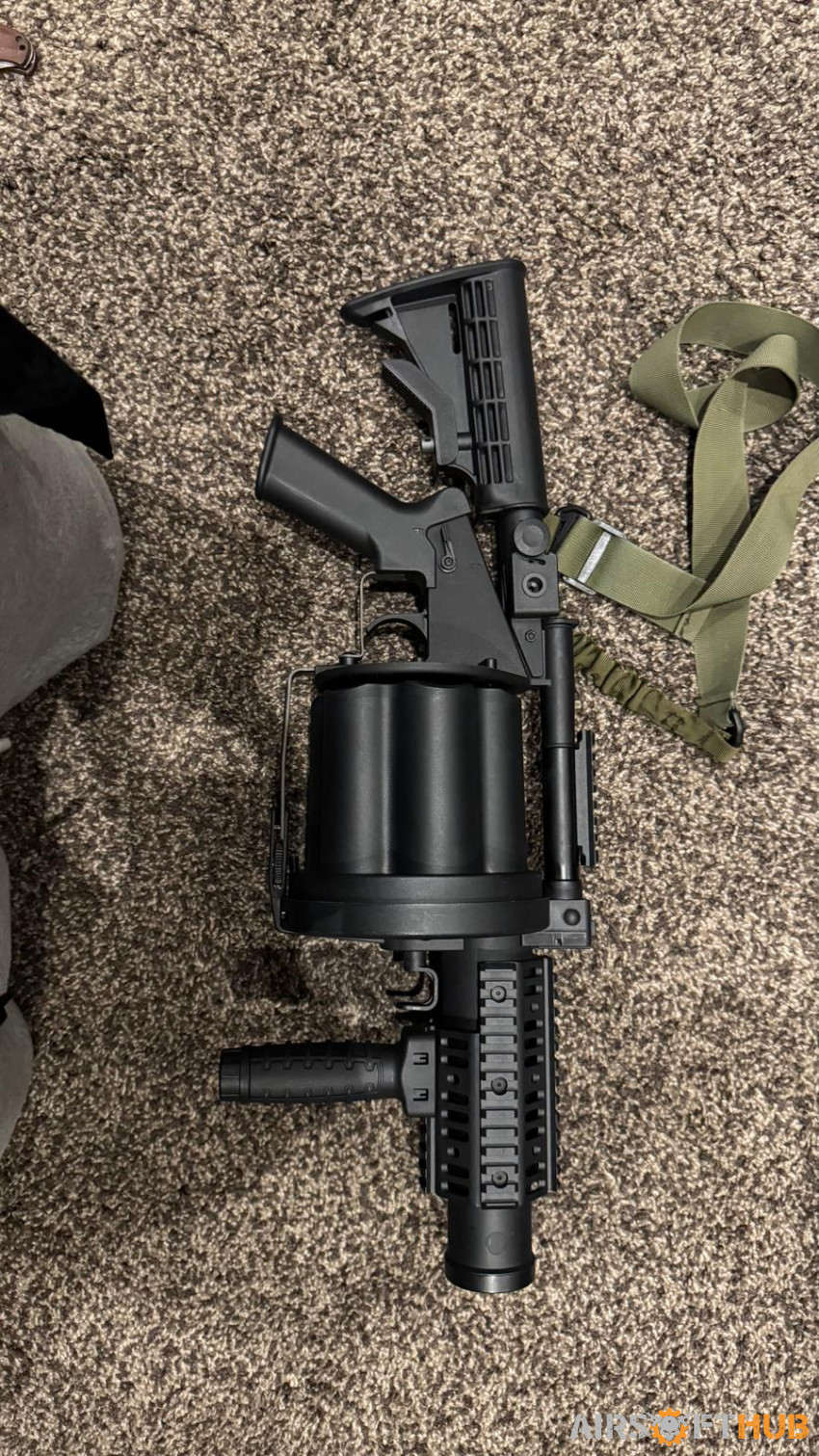 6 point Grenade launcher - Used airsoft equipment
