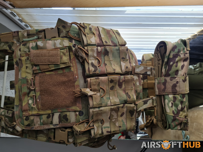 Warrior assault systems chest - Used airsoft equipment