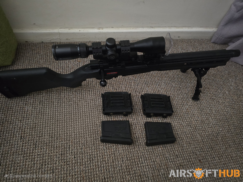 Sniper rifle sale swap trade - Used airsoft equipment