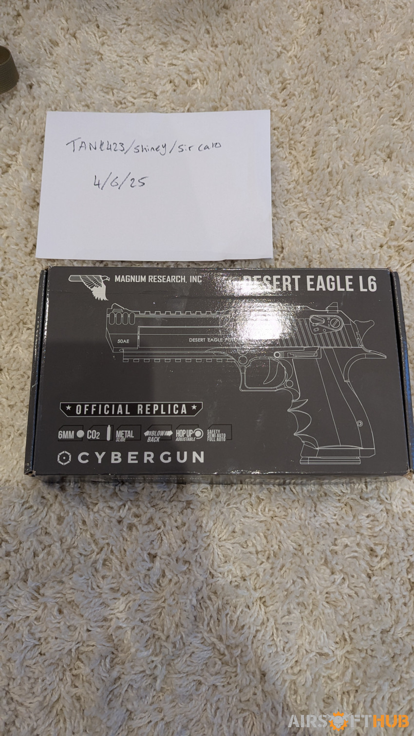 Cybergun Desert Eagle - Used airsoft equipment