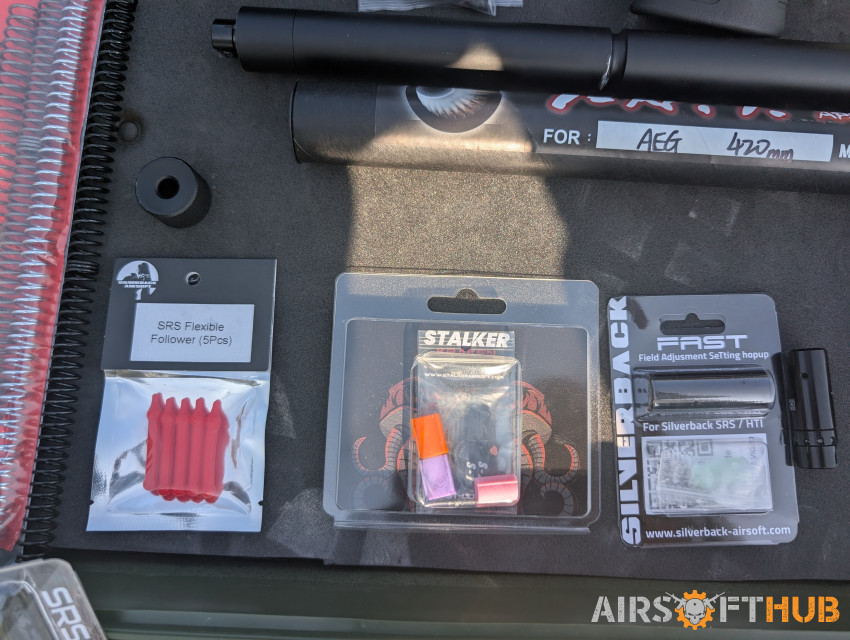 Upgraded SRS & Vortex Scope - Used airsoft equipment