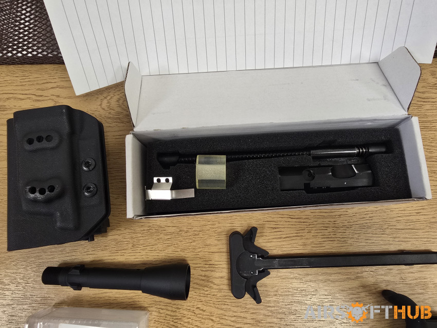 Apfg mpx parts and other parts - Used airsoft equipment
