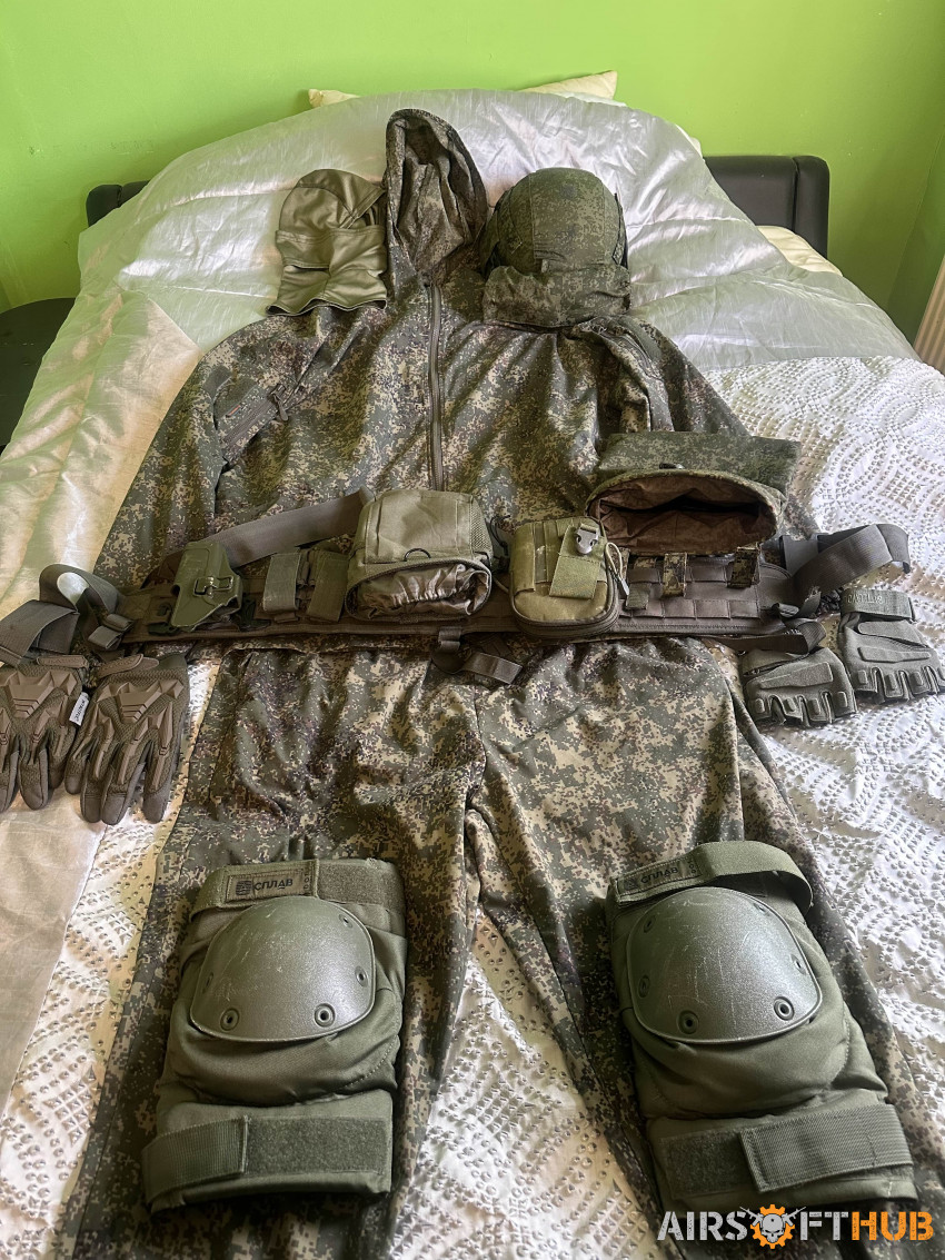Russian Digi flora full kit - Used airsoft equipment