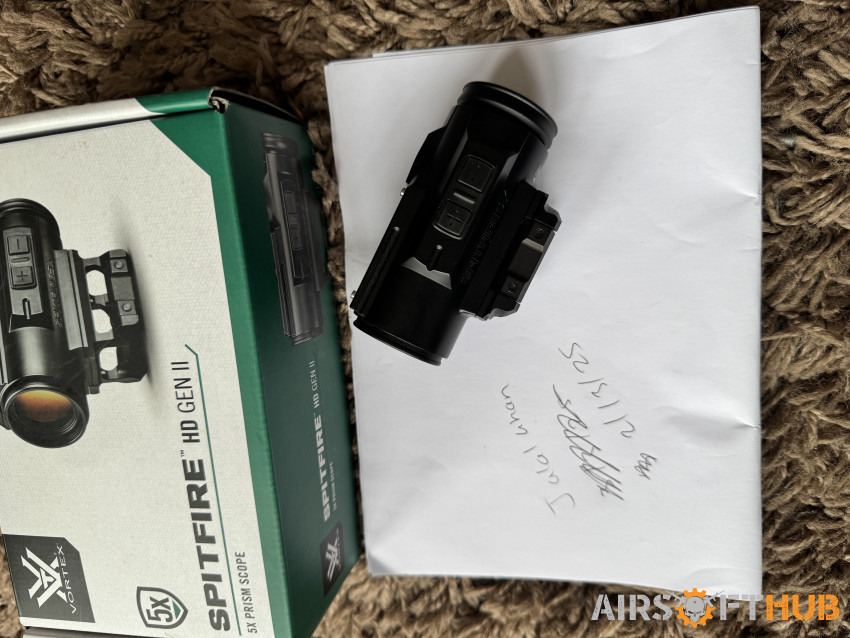 Vortex spitfire HD gen II - Used airsoft equipment