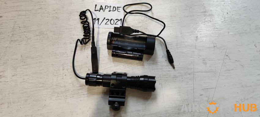 Tactical Flashlight - Used airsoft equipment