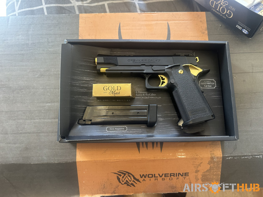 Gold match - Used airsoft equipment