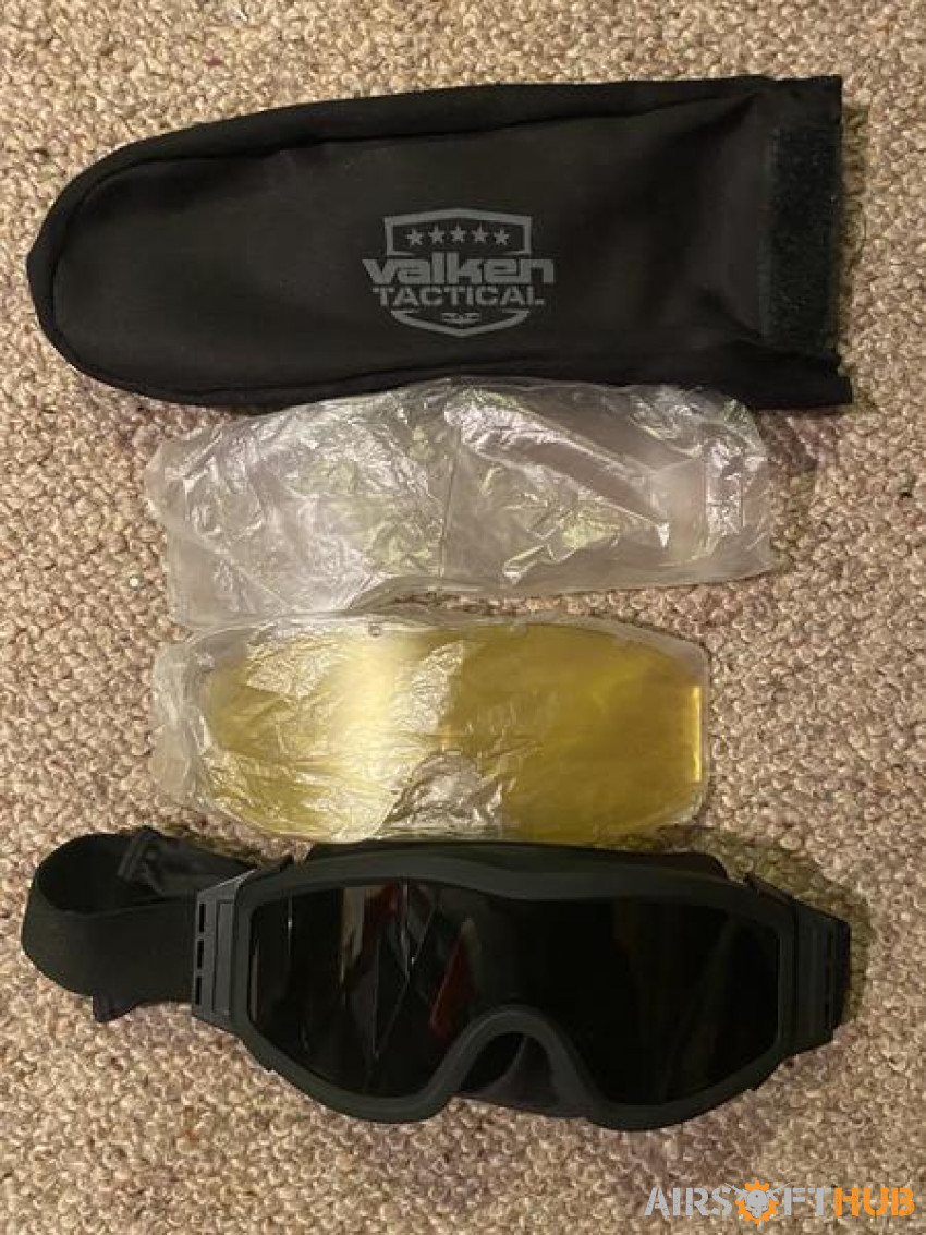 Valken Tango Goggles Black - Used airsoft equipment