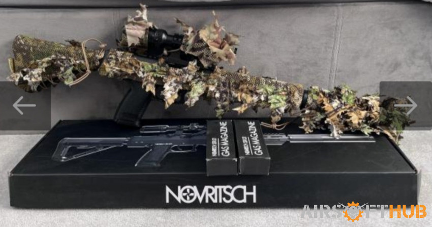 Novritsch ssx303 with extras - Used airsoft equipment
