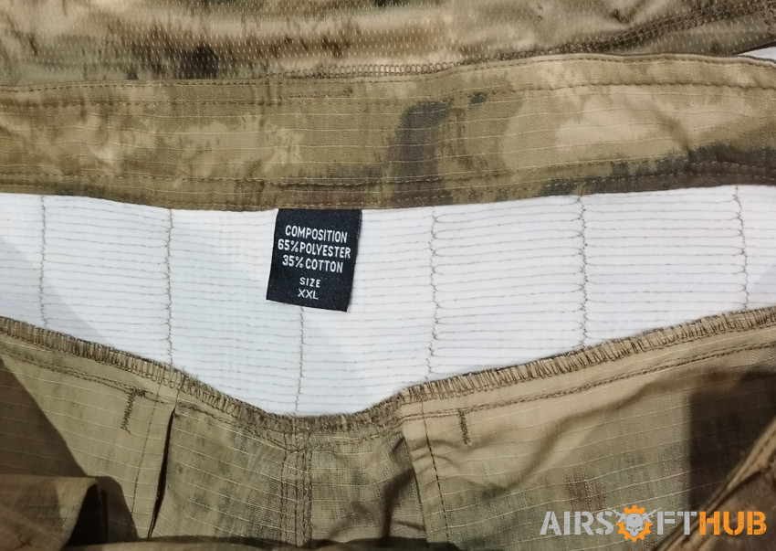 Combat uniform AtacsFG size XL - Used airsoft equipment