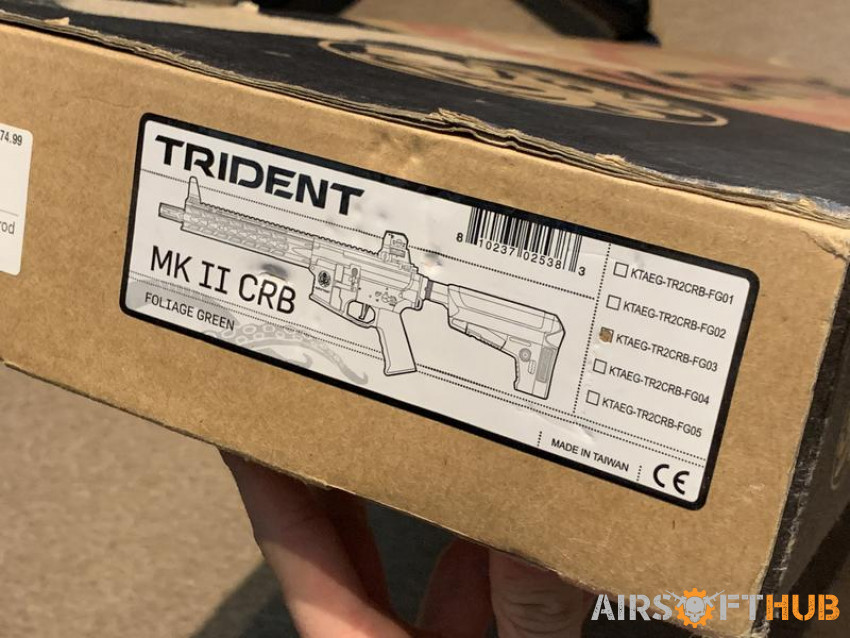 New Krytac CRB MKII with Titan - Used airsoft equipment