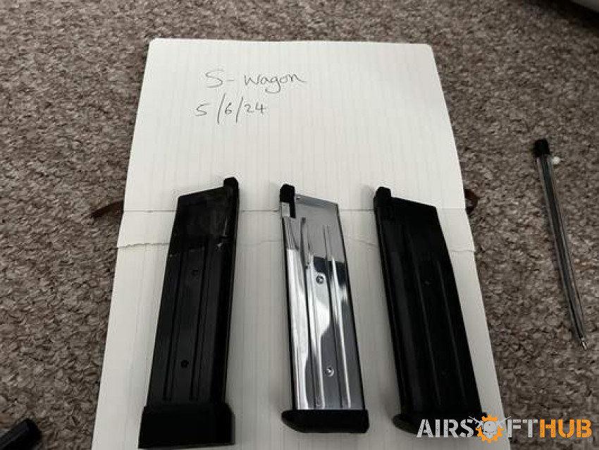 Hi cappa mags - Used airsoft equipment