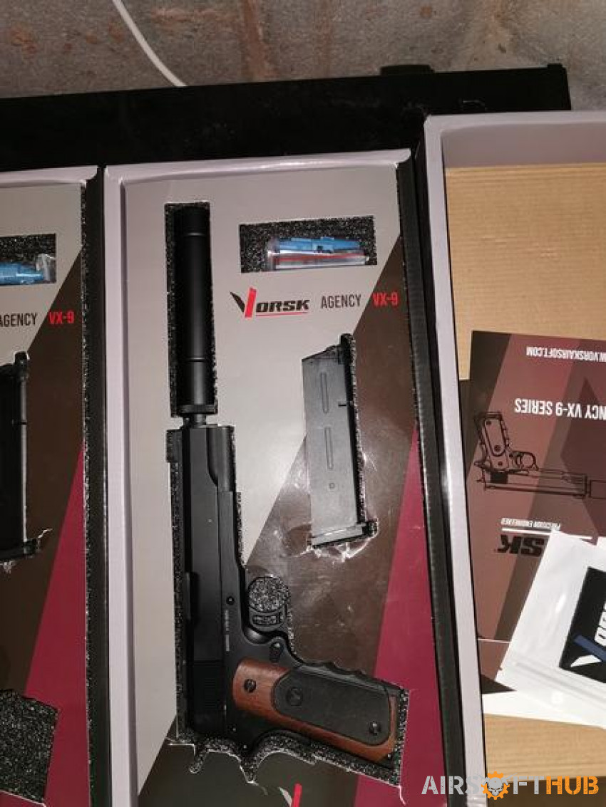 Vorsk vx9 pistols - Used airsoft equipment
