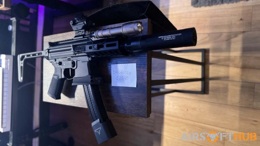 Upgraded Sig MPX-K Sportline - Used airsoft equipment