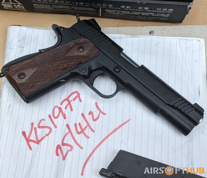 We 1911 - Used airsoft equipment