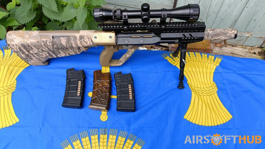 AUG A3 TACTICAL AUTO DMR - Used airsoft equipment